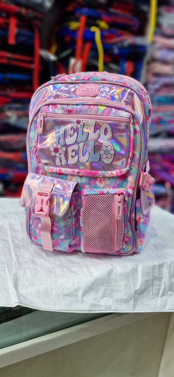 HOLOGRAPHIC SCHOOL BAGS