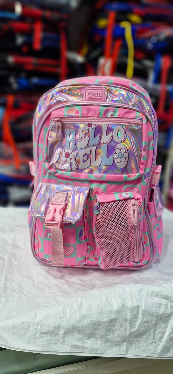 HOLOGRAPHIC SCHOOL BAGS
