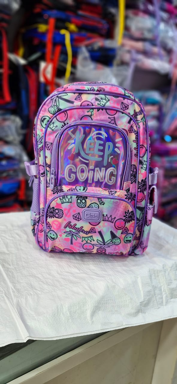 HOLOGRAPHIC SCHOOL BAGS