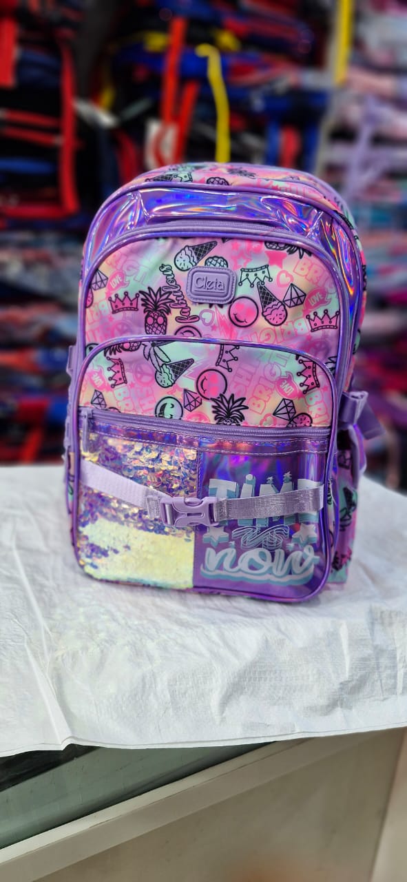 HOLOGRAPHIC SCHOOL BAGS