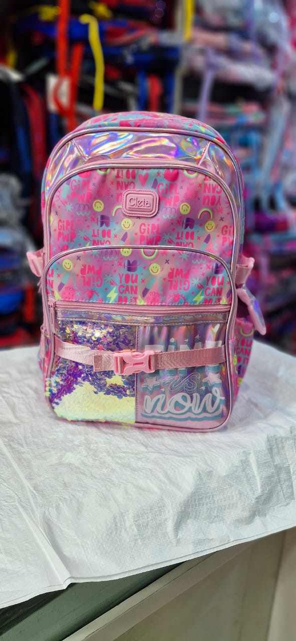 HOLOGRAPHIC SCHOOL BAGS