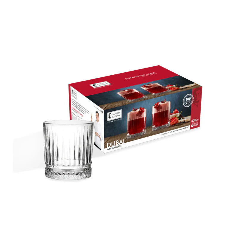 Dubai Juice Glass 230 Ml - Set of 6 Pcs