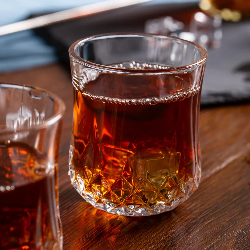 Diamond 6 Pcs Whisky Glass Set 330 Ml