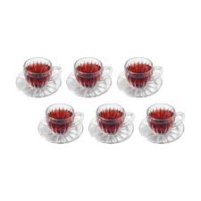 Selena Cup & Saucer Set 185 ML - Set of 12 Pcs