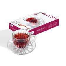 Selena Cup & Saucer Set 185 ML - Set of 12 Pcs