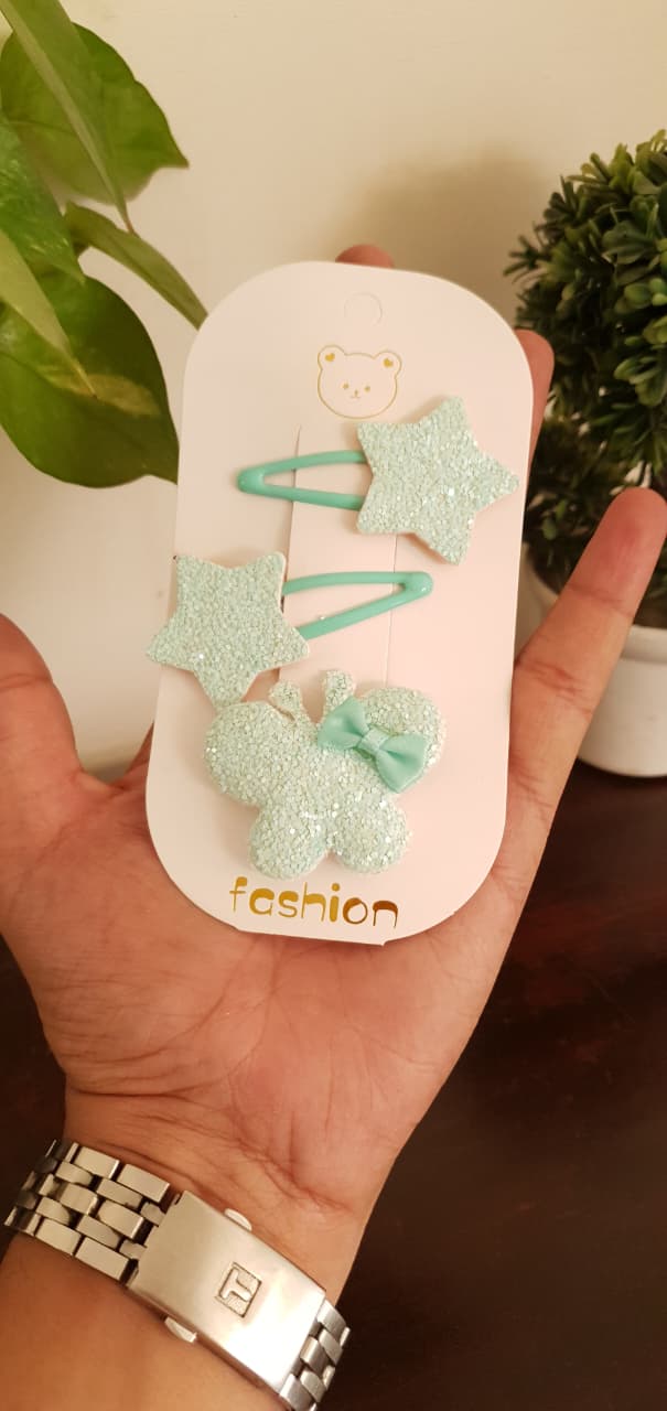 Shimmer Pastel Hairpins