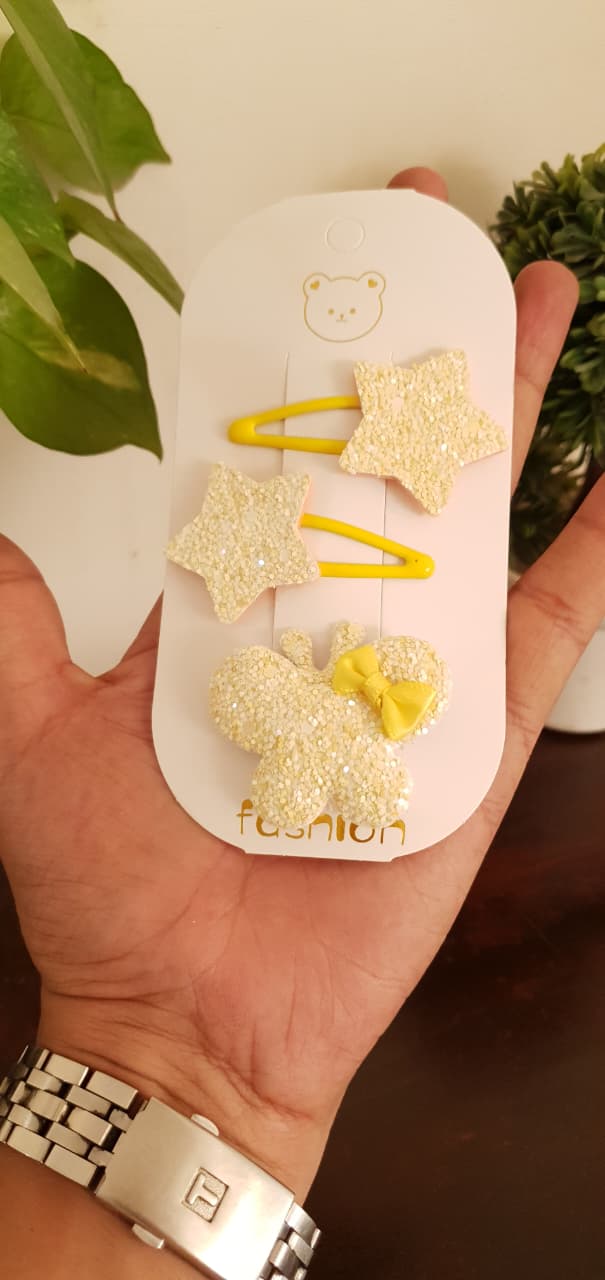 Shimmer Pastel Hairpins