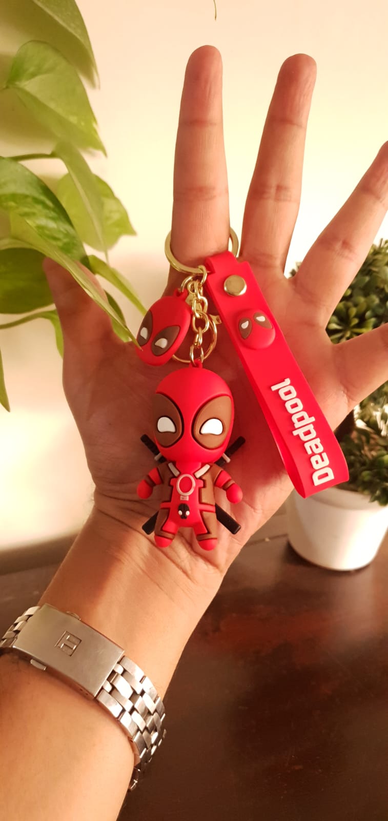 Silicone keychains