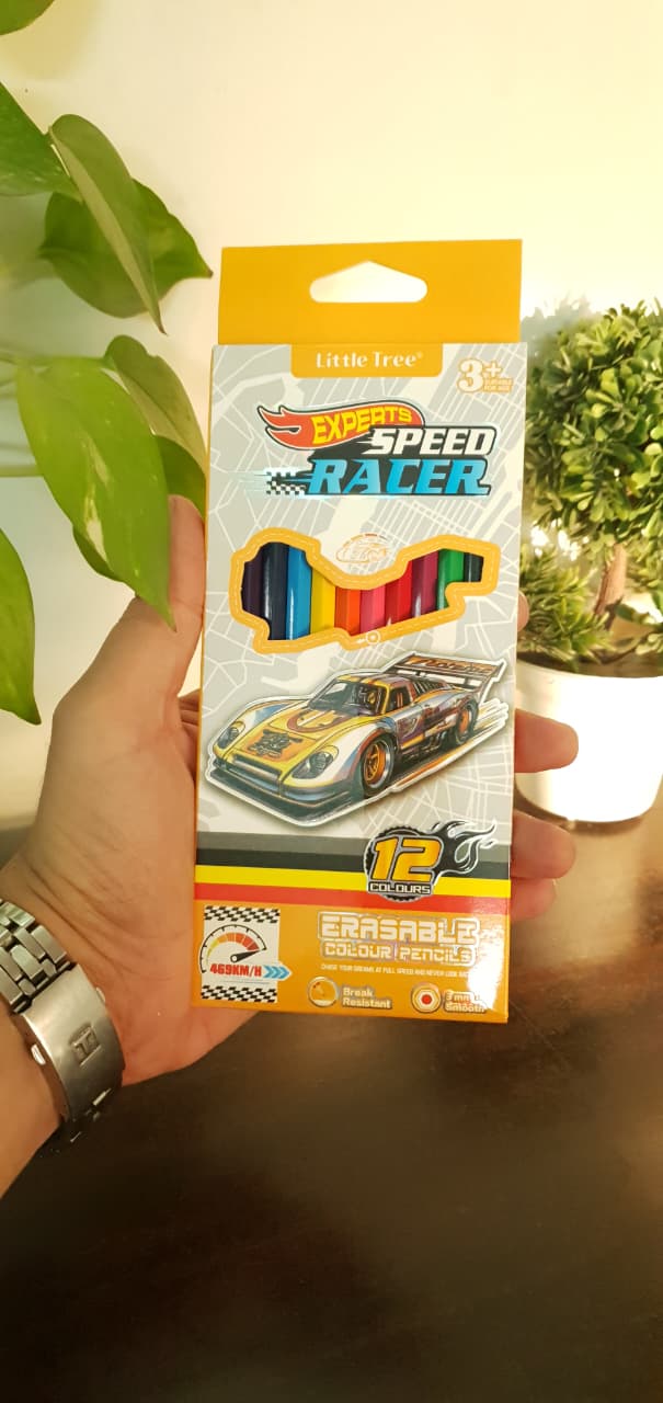 Speed Racer Pencil Colors