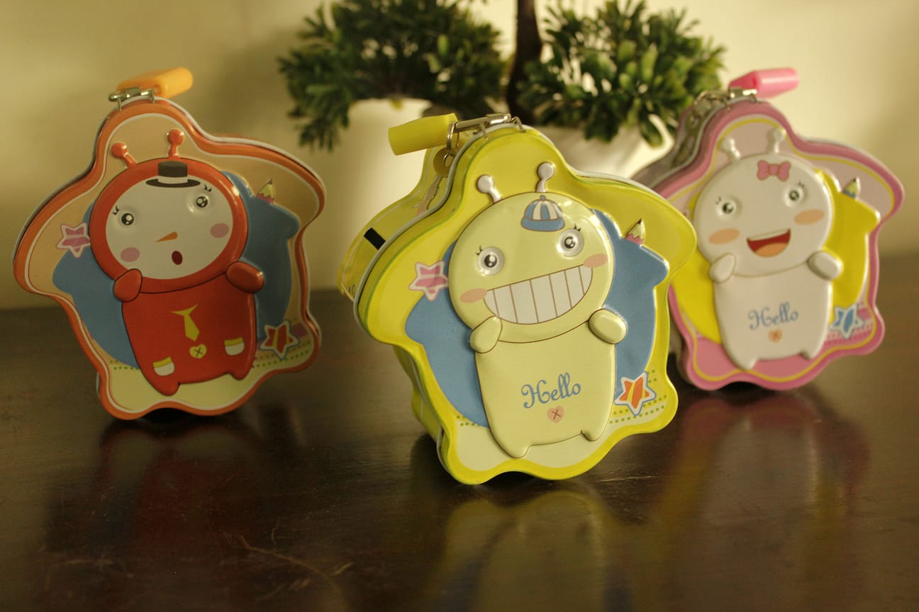 Star Shape Metal Piggy Bank