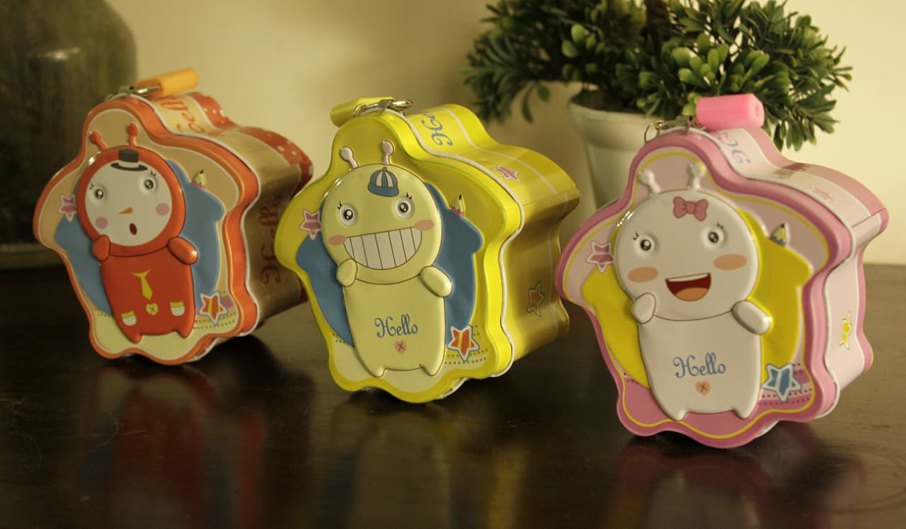 Star Shape Metal Piggy Bank