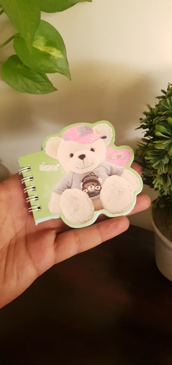 Teddy 3D Pocket Notepad