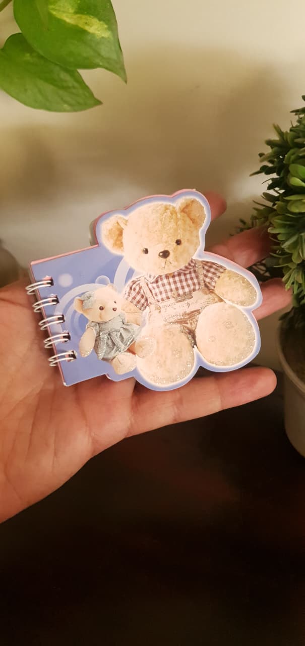 Teddy 3D Pocket Notepad