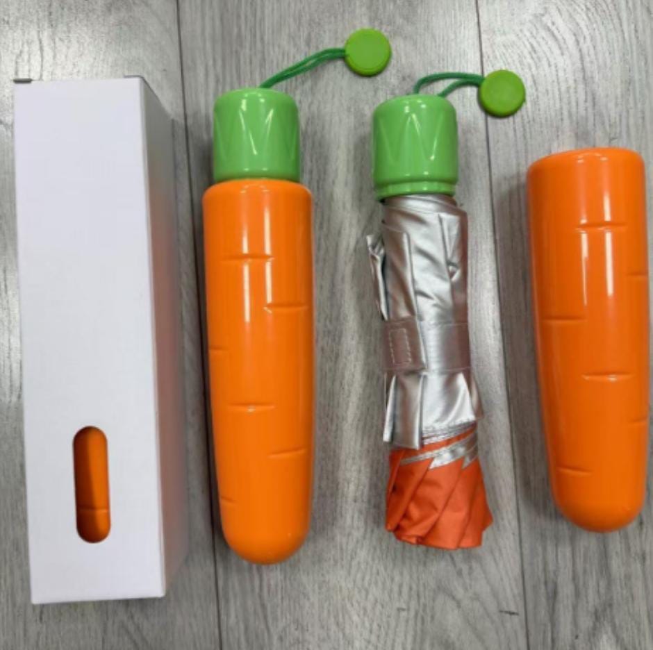 Vegetable Shape Foldable Umbrella