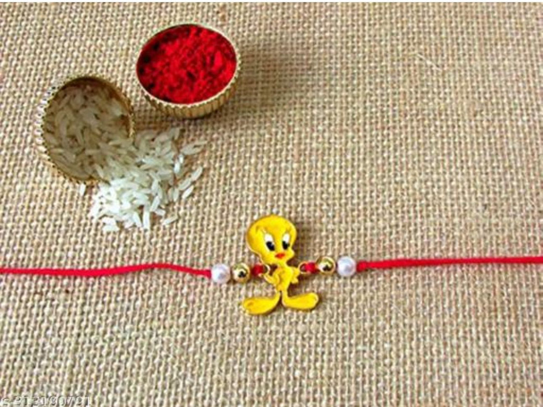 Yellow Tweety Sunny Chirp Kids Rakhi