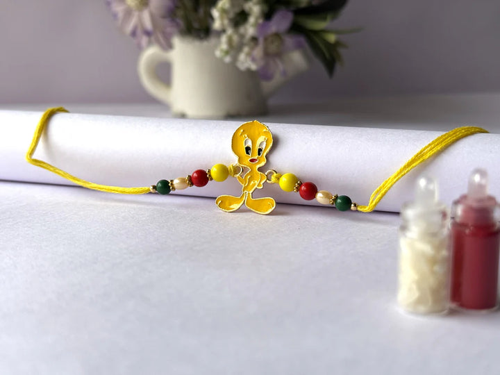 Yellow Tweety Sunny Chirp Kids Rakhi